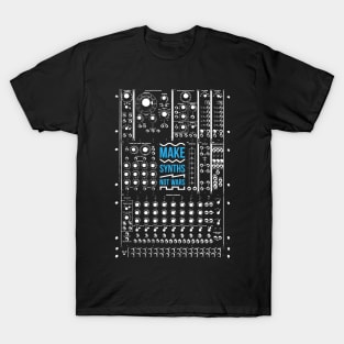 Make Synths Not Wars / Modular / White T-Shirt